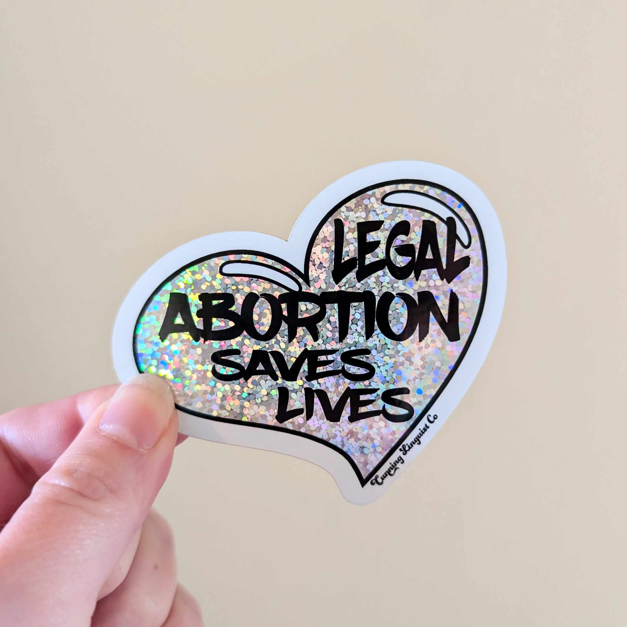 Legal Abortion sticker