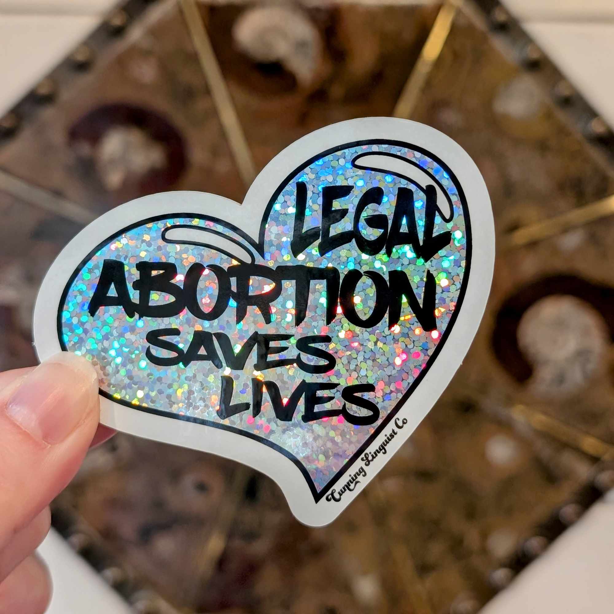 Legal Abortion sticker