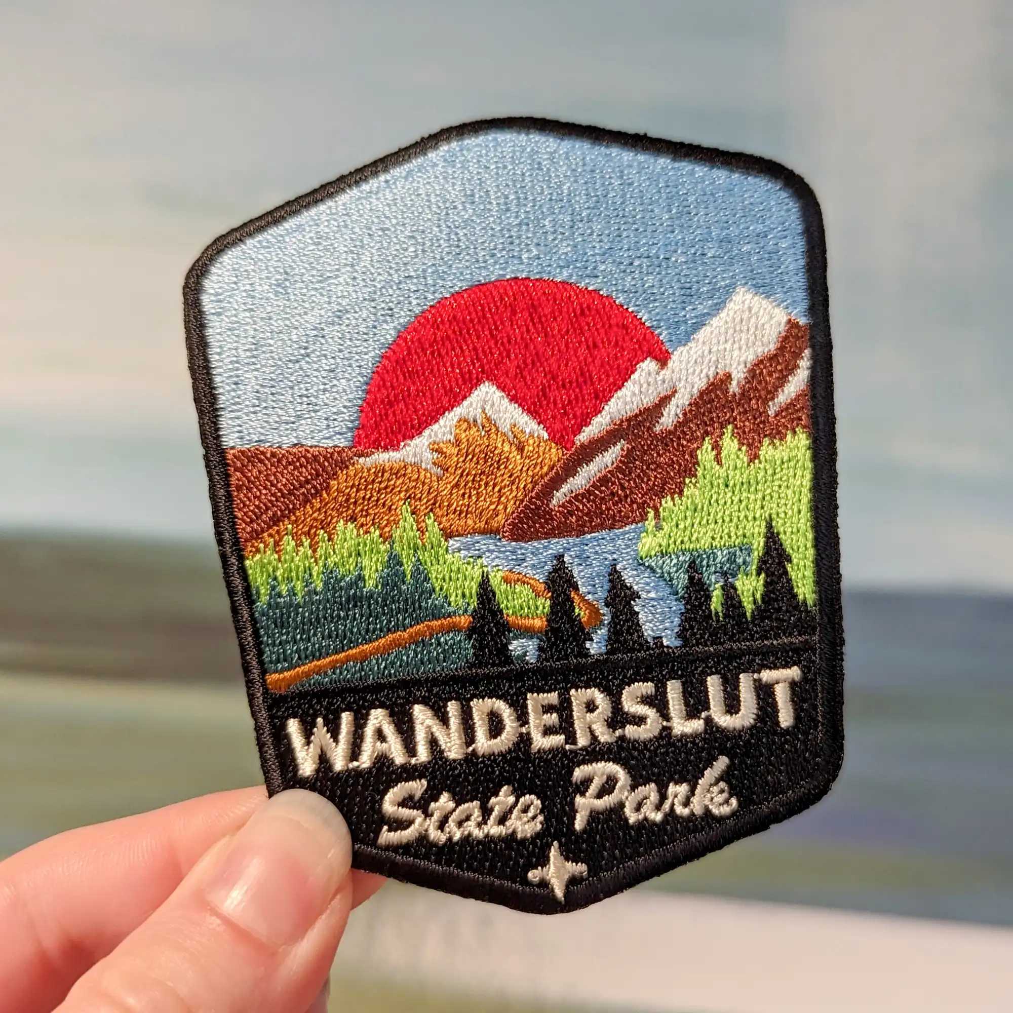 WanderSlut State Park iron-on patch